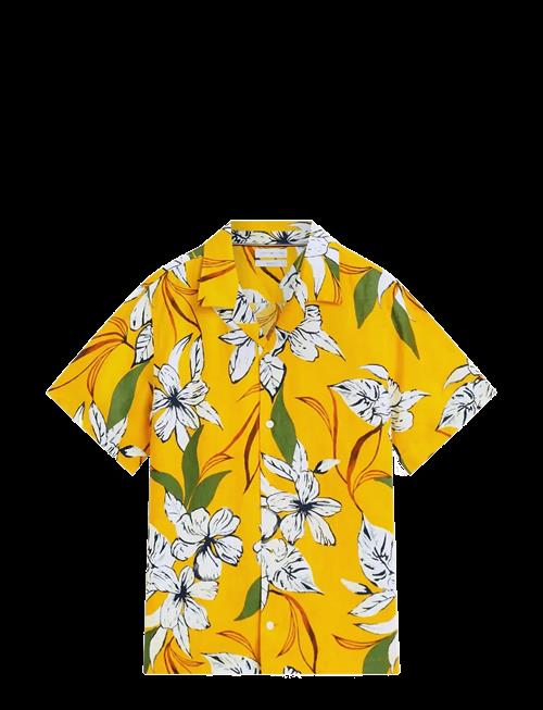 Tommy Hilfiger | Linen Resort Prt Ss Rf Shirt | L