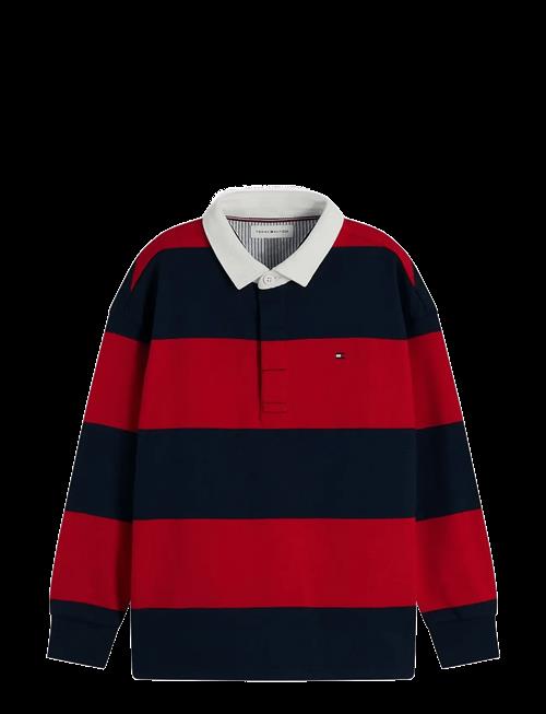 Tommy Hilfiger | Slub Rugby Stripe Polo Ls | 152
