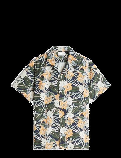 Tommy Hilfiger | Co Lyocell Floral Ss Shirt | XL