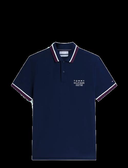Tommy Hilfiger | Rwb Collar/Cuff Detail Reg Polo | XS