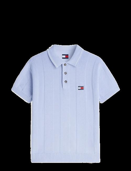 Tommy Jeans | Tjm Reg Ss Badge Knit Polo Ext | XS