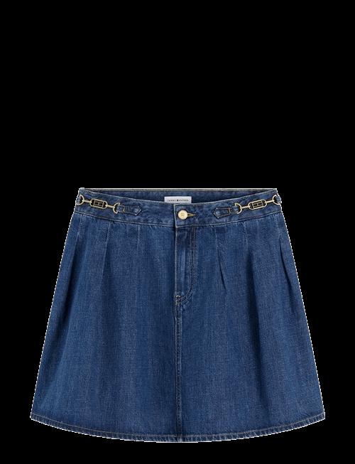 Tommy Hilfiger | Pleated Skirt Cam Mid Rw | XS