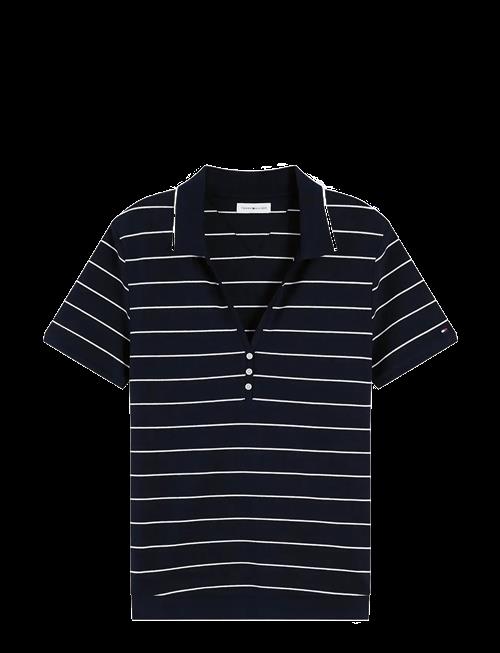 Tommy Hilfiger | Lyocell Pq Henley Ss Polo | M