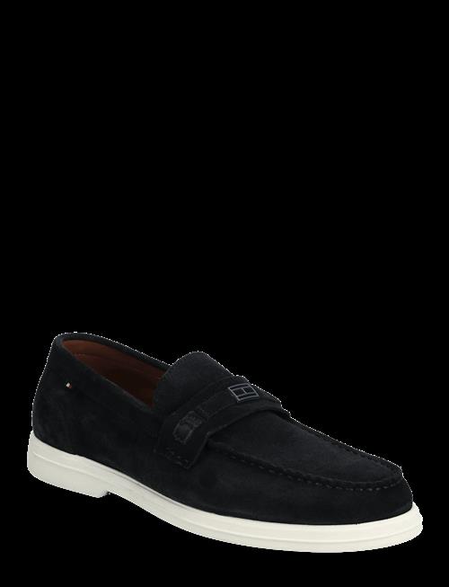 Tommy Hilfiger | Light Suede Flag Hardware Loafer | 45