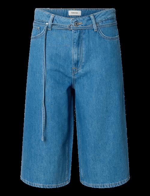 Selected | Slftenna Mw Bermuda Denim Shorts | 34