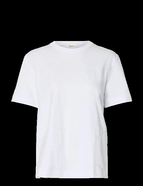 Selected | Slfmila Ss Embroidery Tee | XS