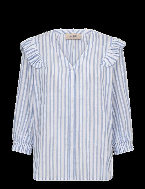 MOS MOSH | Mmdebby Stripe Shirt | L