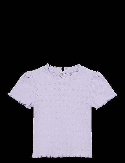 En Fant | T-Shirt Ss Pointelle | 98