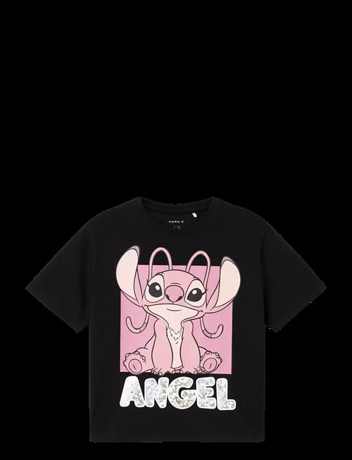name it | Nkfnyri Stitch Ss Nreg Top Box Lnoos Wdi | 122-128