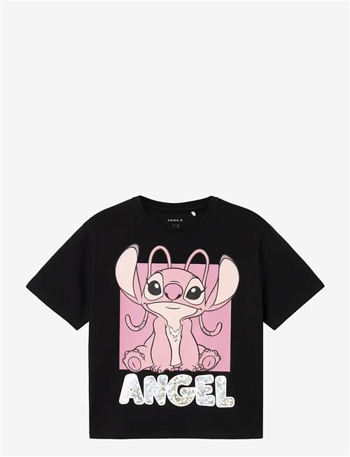 name it | Nkfnyri Stitch Ss Nreg Top Box Lnoos Wdi | 158-164
