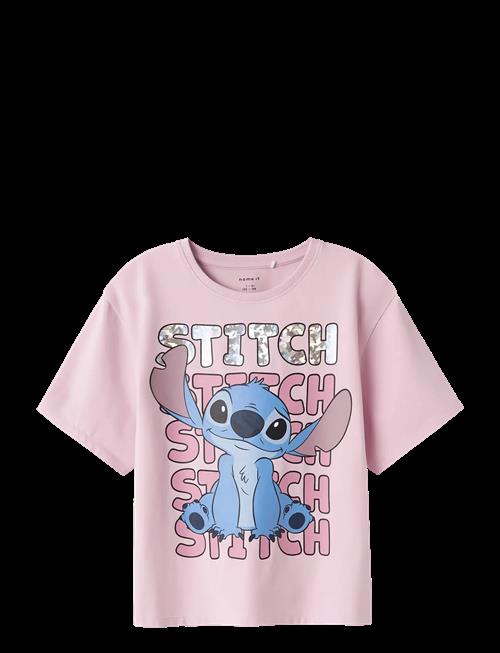 name it | Nkfnyri Stitch Ss Nreg Top Box Lnoos Wdi | 158-164