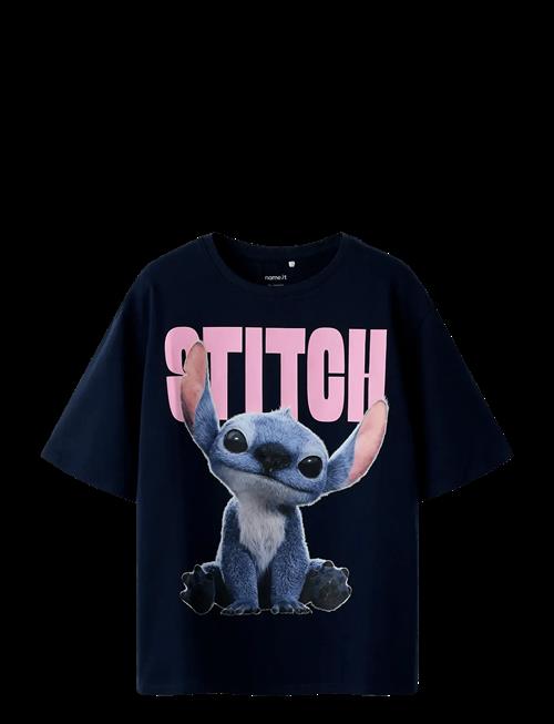 name it | Nkfnibus Stitch Nreg Ss Top Lnoos Wdi | 158-164