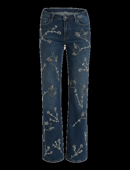 OW Collection | Nova Embellished Denim Jeans | S