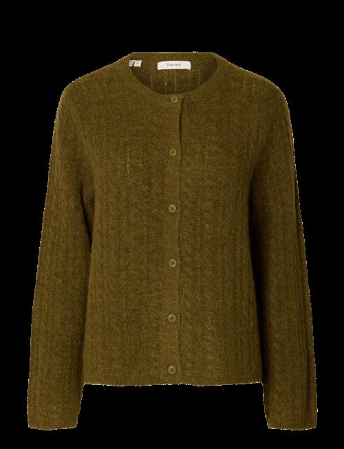 Selected | Slwlulu New Ls Knit Cable Cardigan Noos | XXL