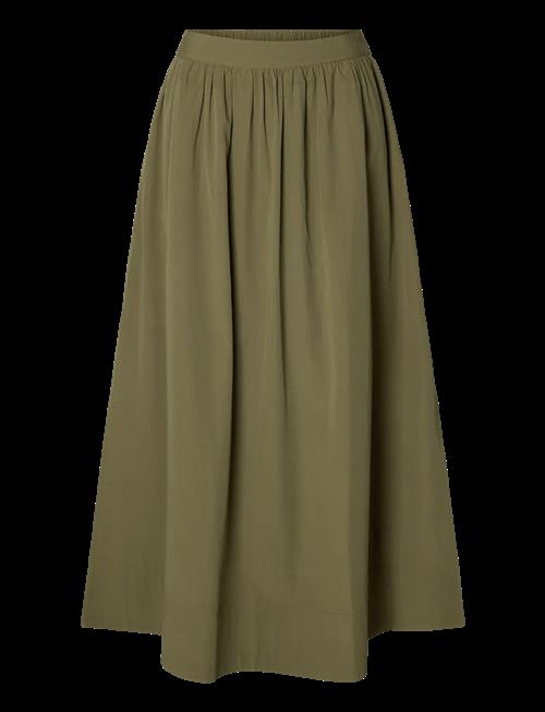 Selected | Slwblair Hw Ankle Slit Skirt Noos | 36