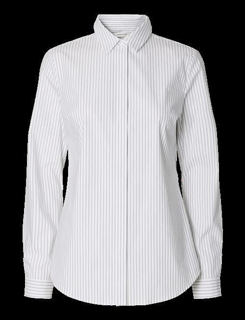 Selected | Slwromie Ls Striped Fitted Shirt Noos | 38