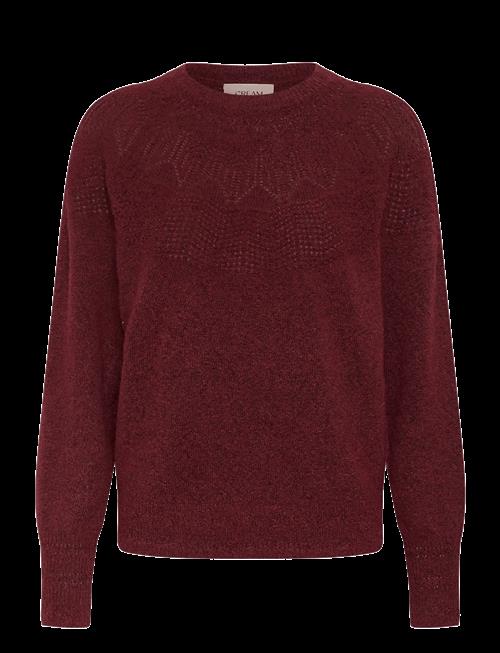 Cream | Crjunah Pointelle Pullover | XXL