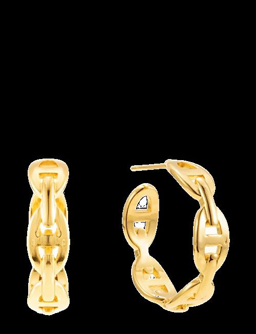 By Jolima | Celine Chain Hoop | ONE SIZE 2 cm