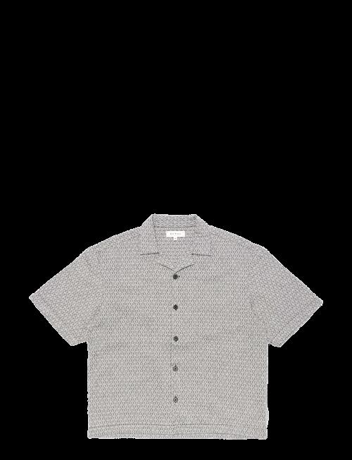 Edwin | Saga Shirt Ss-Black/White | L