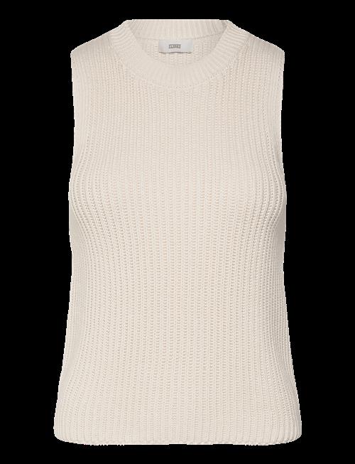 Closed | Women Crew Neck Racer Top Knits Ecru | L