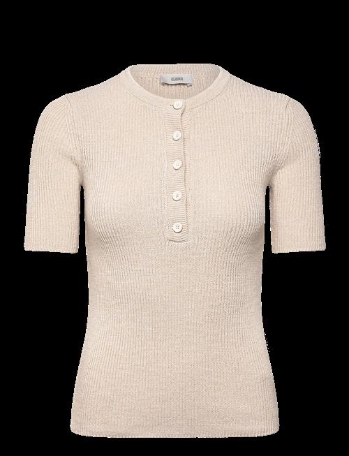 Closed | Women Henley Short Sleeve Knits White | XS