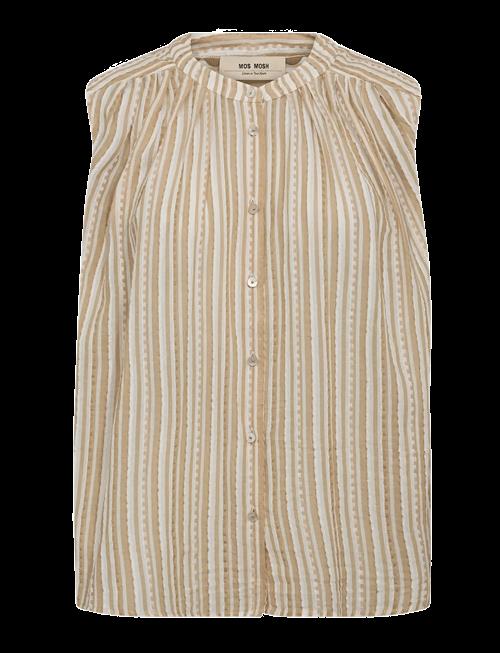 MOS MOSH | Mmamelia Stripe Sl Blouse | L