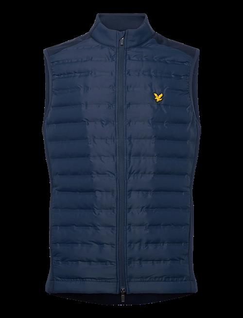 Lyle & Scott Sport | Hybrid Quilted Full Zip Golf Gilet | M