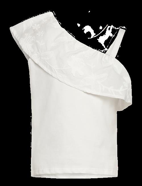Mango | Asymmetric Embroidered T-Shirt | 152