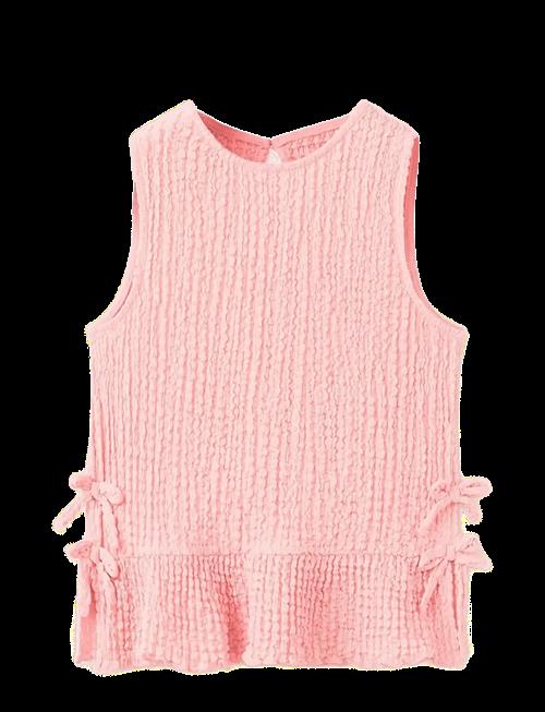 Mango | Ruffled Top With Bows | 128