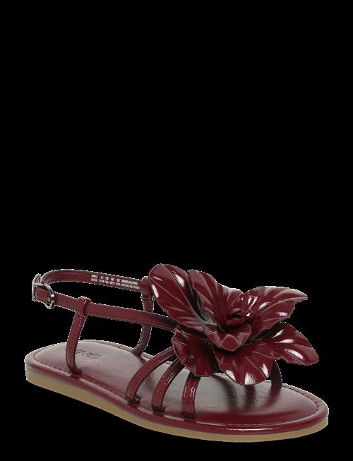 Mango | Embossed Flower Sandals | 33