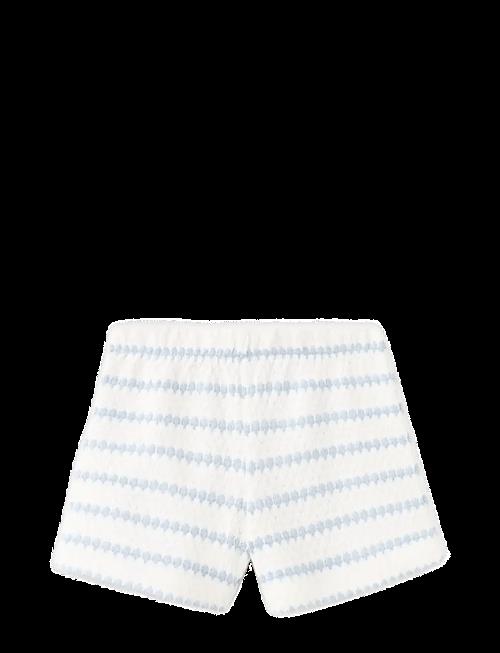 Mango | Striped Crochet Shorts | 110