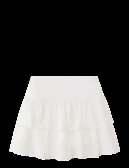Mango | Ruffled Cotton Skirt | 152