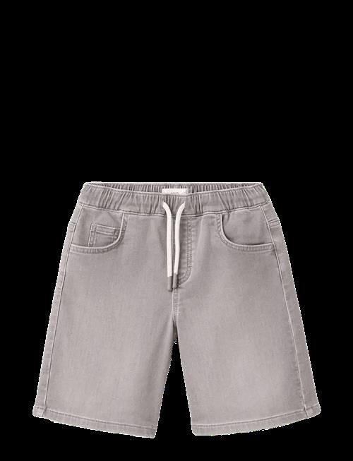 Mango | Elastic Waist Denim Bermuda Shorts | 140