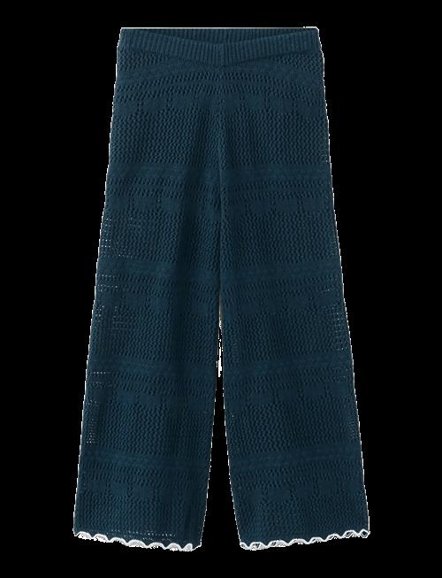 Mango | Contrast Crochet Trousers | 128