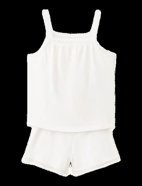 Mango | Short Pyjamas With Openwork Details | 128