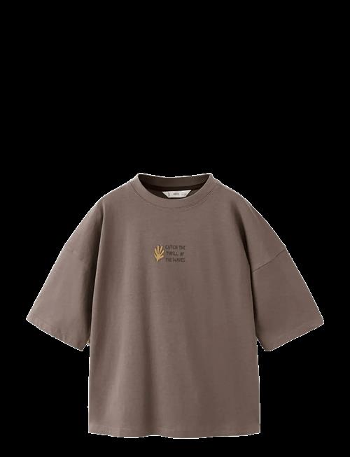 Mango | Printed Cotton-Blend T-Shirt | 128