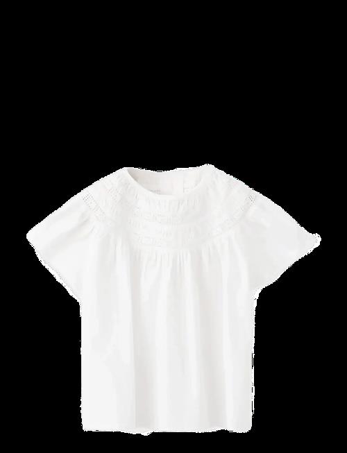 Mango | Cotton Blouse With Openwork Details | 140