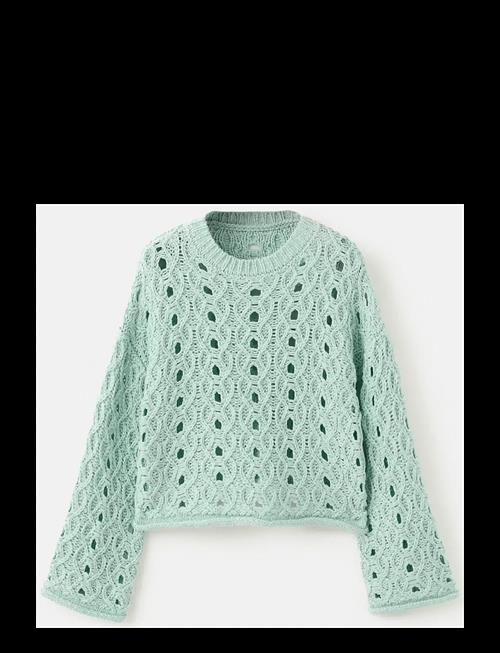 Mango | Openwork Lurex Knit Sweater | 140