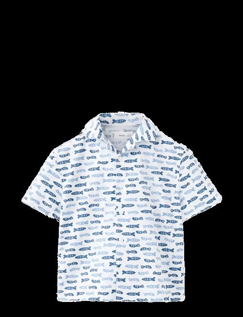 Mango | Printed Short-Sleeved Shirt | 104