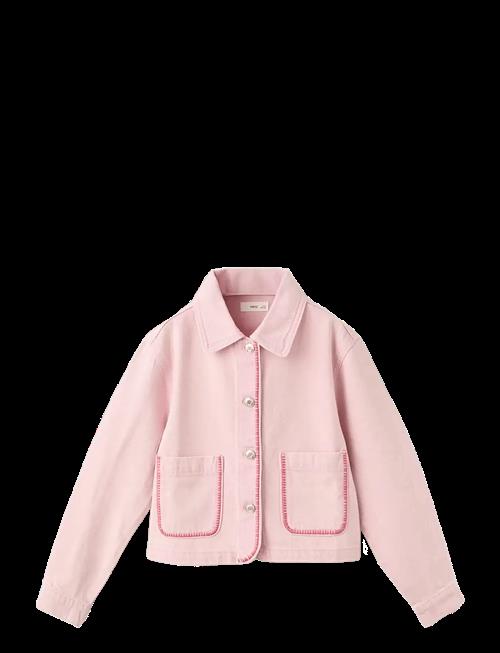 Mango | Denim Jacket With Embroidered Details | 128