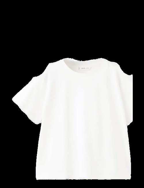 Mango | Off-The-Shoulder Cotton T-Shirt | 140
