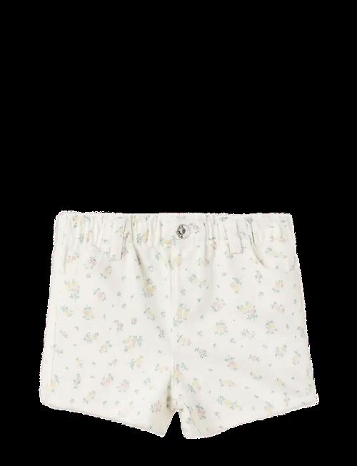 Mango | Elastic Waist Floral Shorts | 104