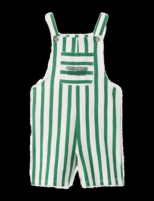 Mango | Striped Dungarees With Print Detail | 116