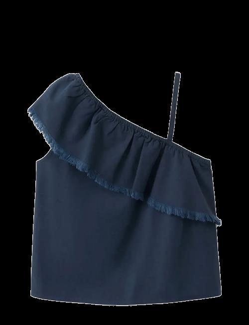Mango | Ruffle Asymmetric Blouse | 140