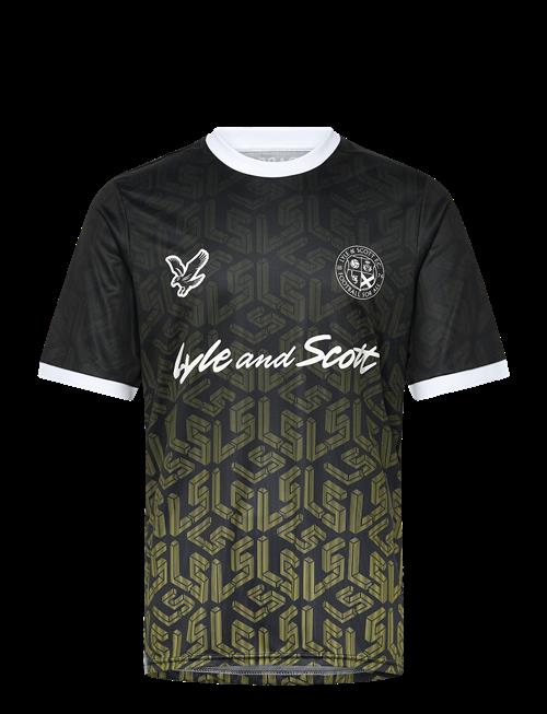 Lyle & Scott | Ombre Emblem Football Shirt | M