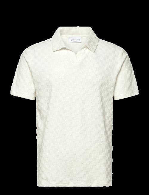 Lindbergh | Checkered Towel V-Neck Polo S/S | M
