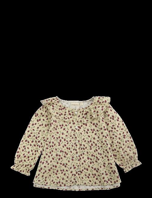 LouieLouie | Juliette Ruffle Shirt - Seersucker | 98