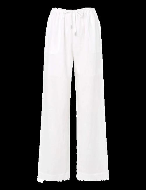 Rosemunde | Rwesther Linen Long Trousers | 36