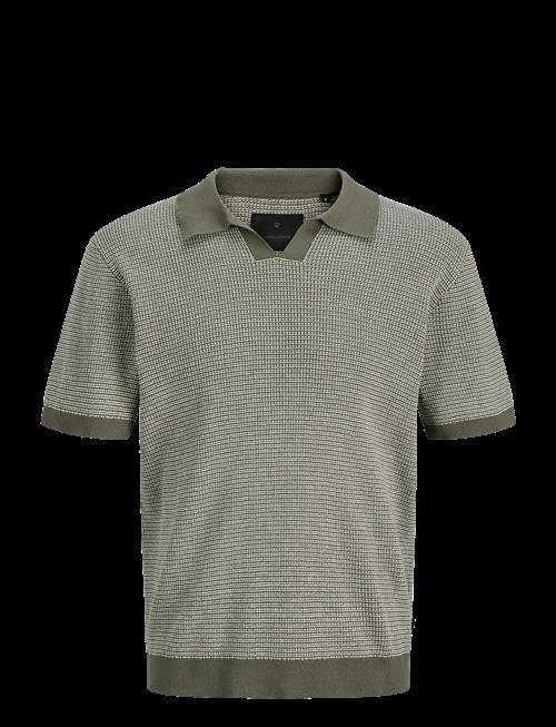 Jack & Jones | Jprblahudson Knit Split Neck Ss Sn | L