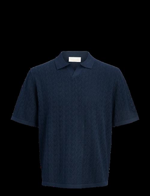 Jack & Jones | Jortyler Knit Ss Split Neck Polo Sn Jnr | 140